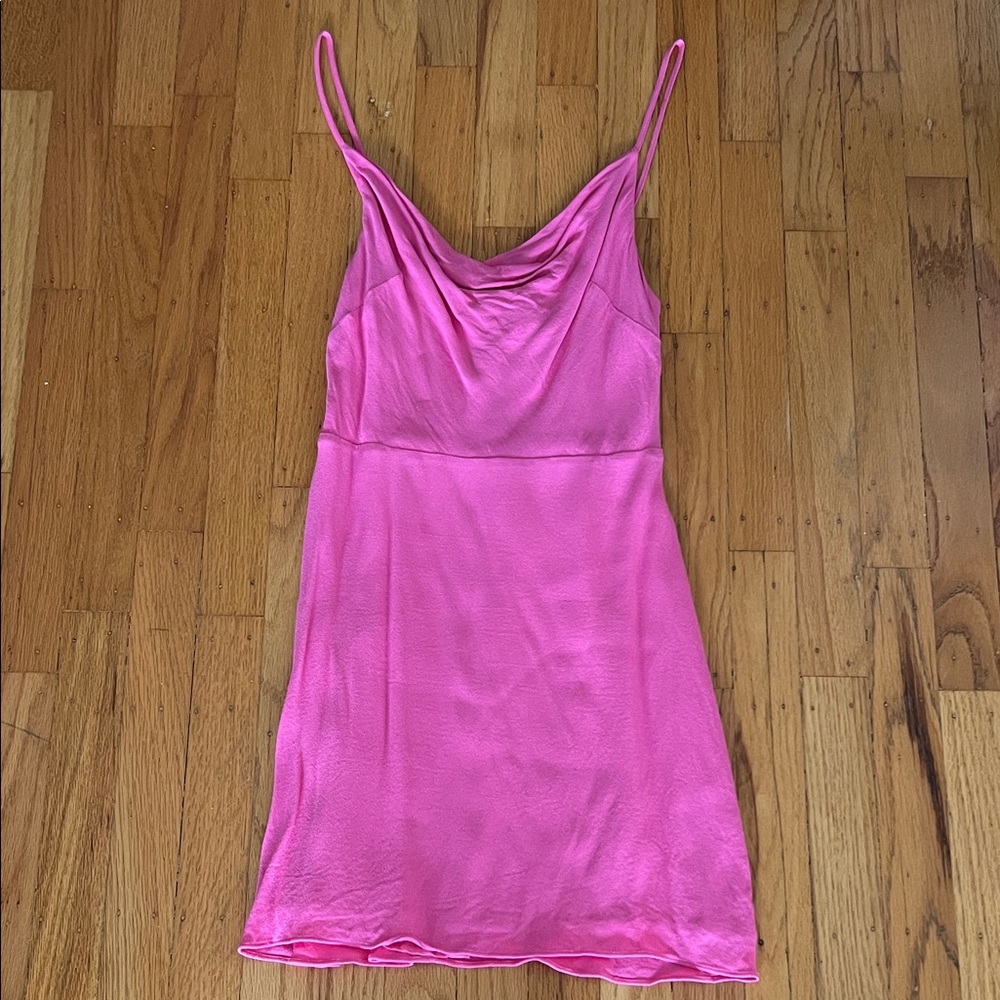 EUC! Aritzia Sunday Best pink Spencer dress mini 
XS